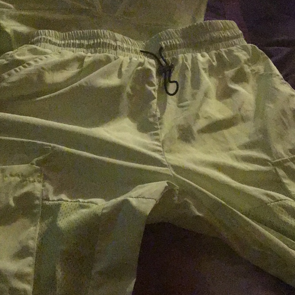3 Piece Lime Green Pants set And A BB Fanny Pack
